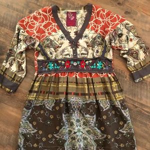 JOHNNY WAS- Super cute Johnny Was Tunic